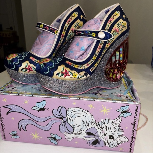 Irregular Choice Ava’s Avaiery Bird Cage Womens Collectors Heels EU 40 - Picture 6 of 13